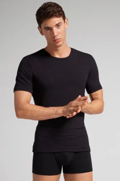 Camiseta Manga Corta Modal Cashmere
