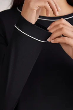 Camiseta Manga Larga de Modal