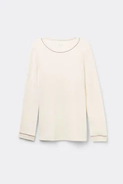 Camiseta Manga Larga de Modal
