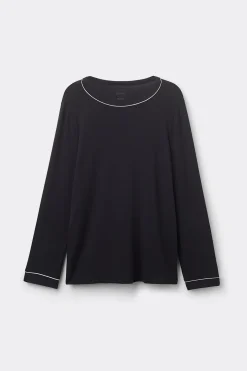 Camiseta Manga Larga de Modal