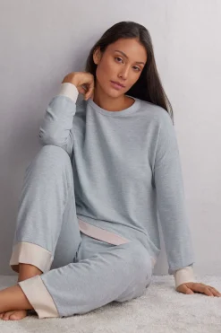 Camiseta Manga Larga Modal con Lana Cold Winter Night