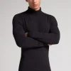 Camiseta Manga Larga Modal Cashmere Cuello Alto