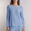Camiseta Modal Cuello Barco Oxford Stripes