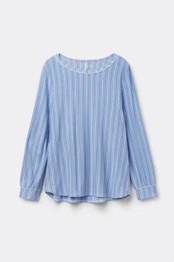 Camiseta Modal Cuello Barco Oxford Stripes
