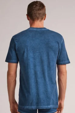 Camiseta Washed Collection de Algodón