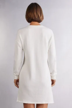 Camisón con Cuello de Pico Royal Elegance