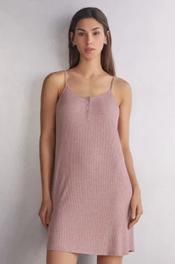 Camisón de Tirantes Finos Chic Comfort