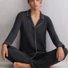 Chaqueta de Manga Larga de Micromodal