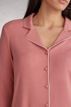 Chaqueta de Manga Larga de Micromodal