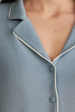 Chaqueta de Manga Larga de Micromodal