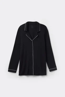 Chaqueta de Manga Larga de Micromodal