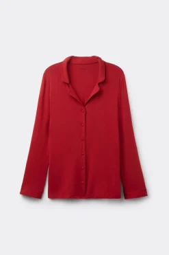 Chaqueta de Manga Larga de Micromodal