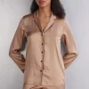 Chaqueta de Seda de Corte Masculino