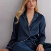 Chaqueta de Seda de Corte Masculino