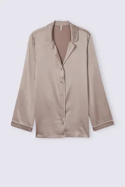 Chaqueta de Seda de Corte Masculino