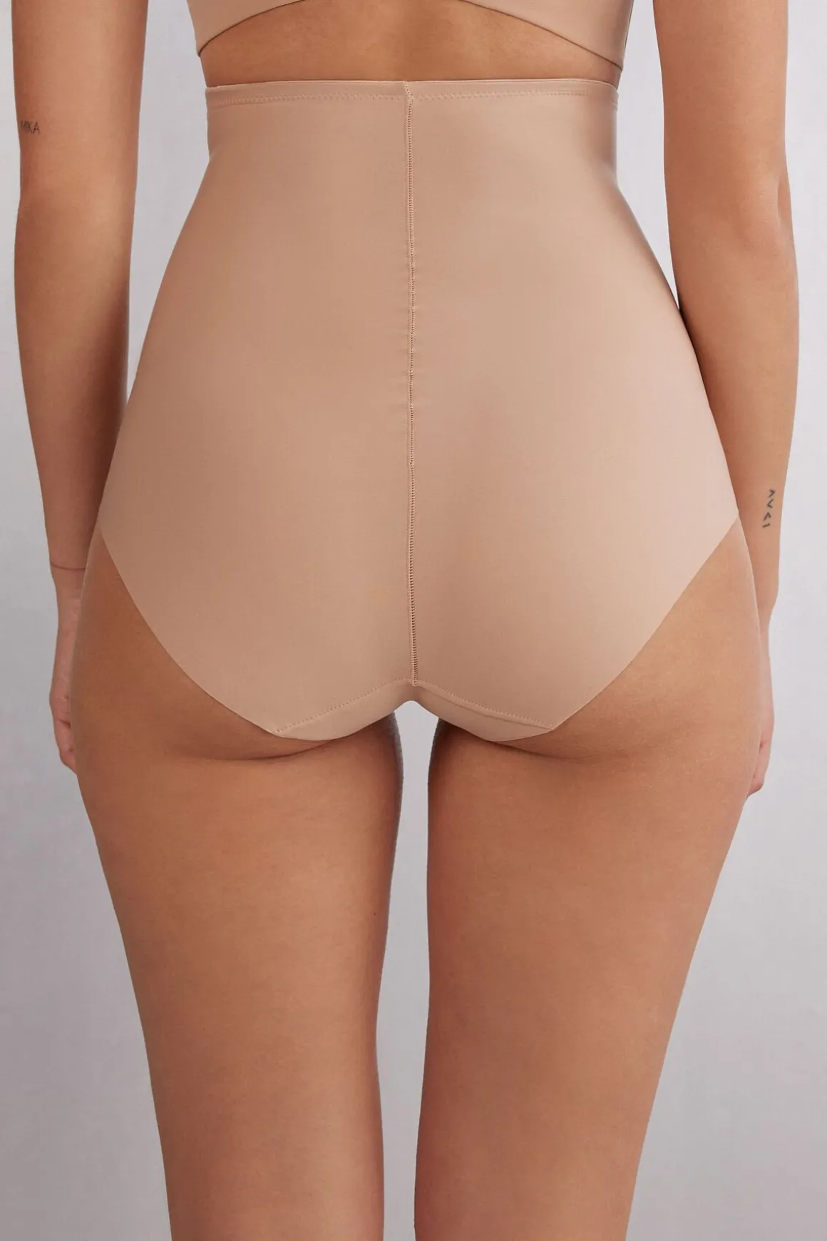 Culotte Modelador Talle Alto en Microfibra Sin Costuras