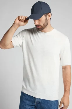 Gorra de Tejido de Lino y Algodón