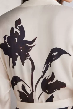 Kimono de Raso de Viscosa Sleepless Nights