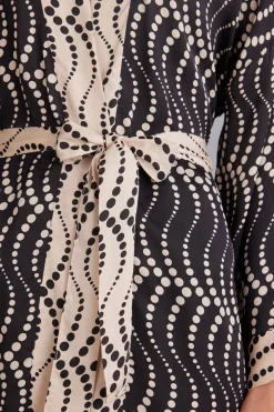 Kimono de Raso de Viscosa Cool Elegance