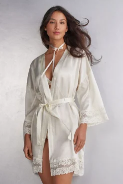 Kimono de Seda Pretty Flowers