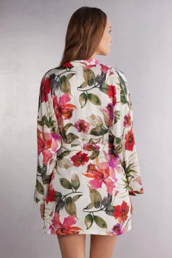 Kimono Raso de Viscosa Imaginary Journey