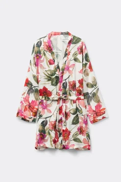 Kimono Raso de Viscosa Imaginary Journey