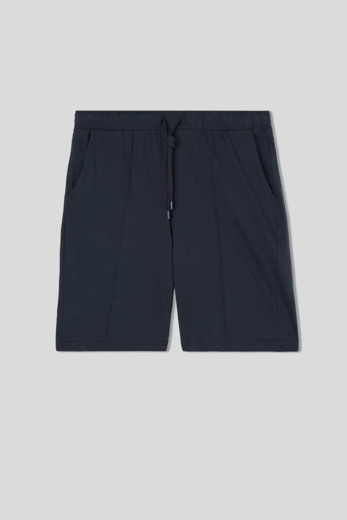 Pantalón Corto de Algodón con Ribete
