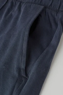 Pantalón Corto de Algodón con Ribete