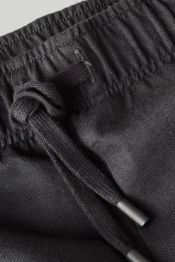 Pantalón Corto de Algodón con Ribete