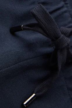 Pantalón Corto de Piqué de Modal y Seda