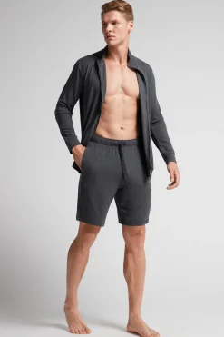 Pantalón Corto de Seda y Modal