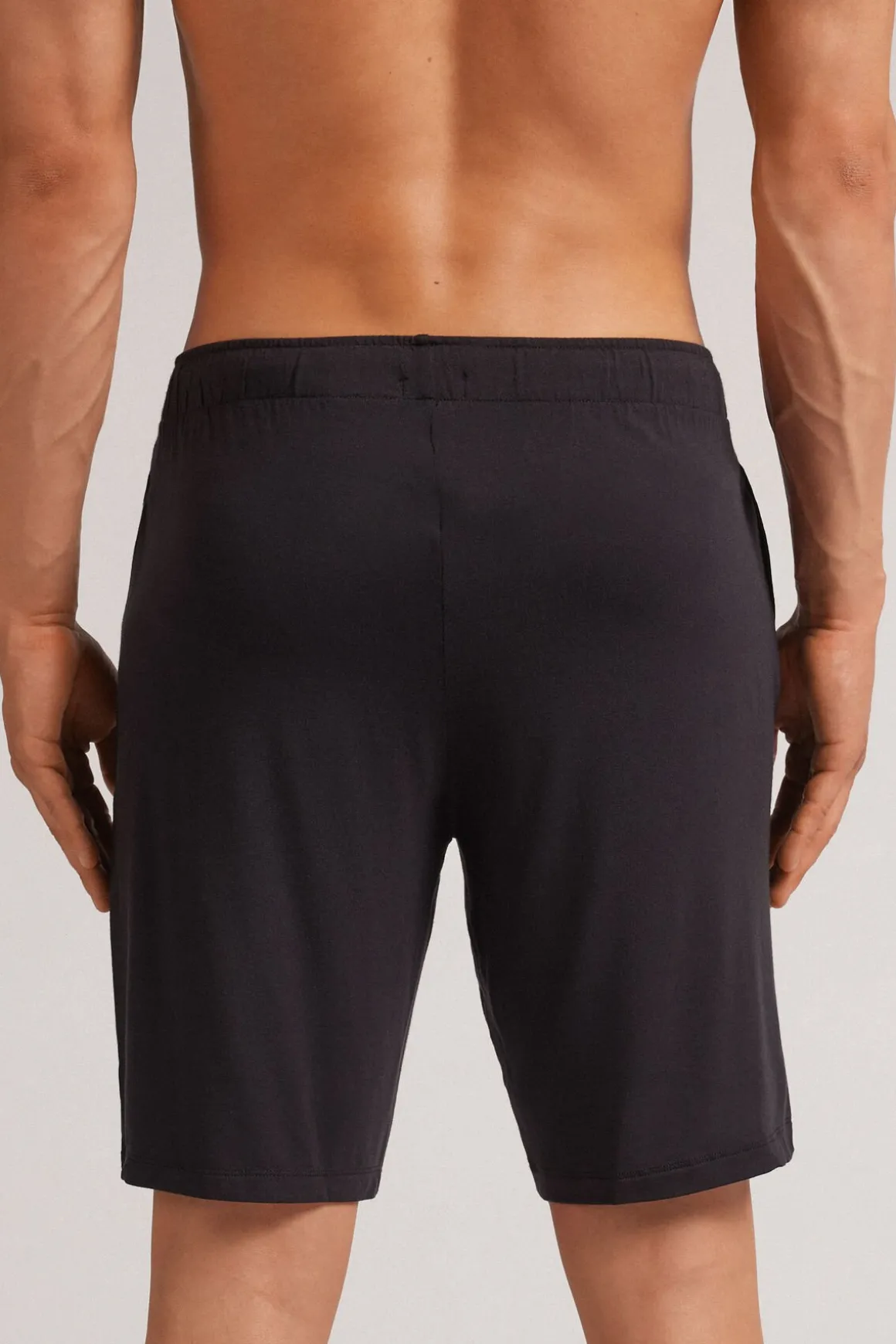Pantalón Corto de Seda y Modal