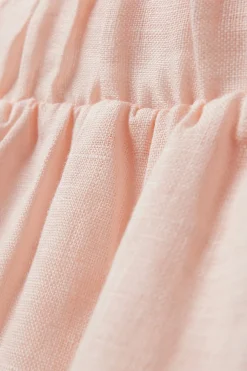 Pantalón Corto en Tela de Lino