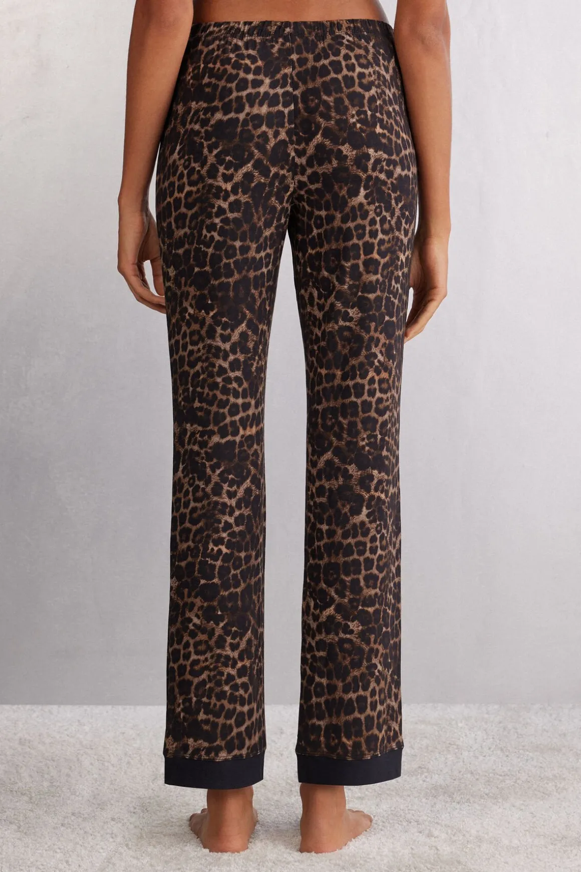 Pantalón de Modal Luxurious Leopard