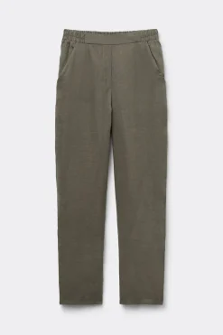 Pantalón de Tela de Lino