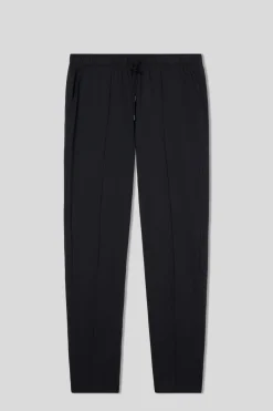 Pantalón Largo de Algodón con Ribete