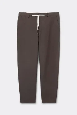Pantalón Largo de Lino y Algodón