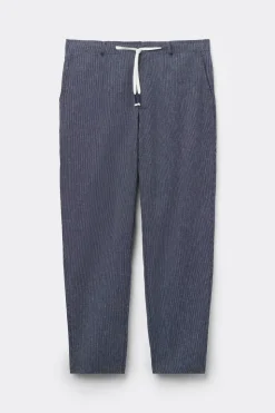 Pantalón Largo de Lino y Algodón