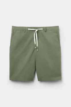 Pantalones Cortos de Lino y Algodón