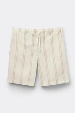 Pantalones Cortos de Lino y Algodón