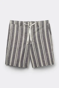 Pantalones Cortos de Lino y Algodón