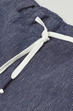 Pantalones Cortos de Lino y Algodón