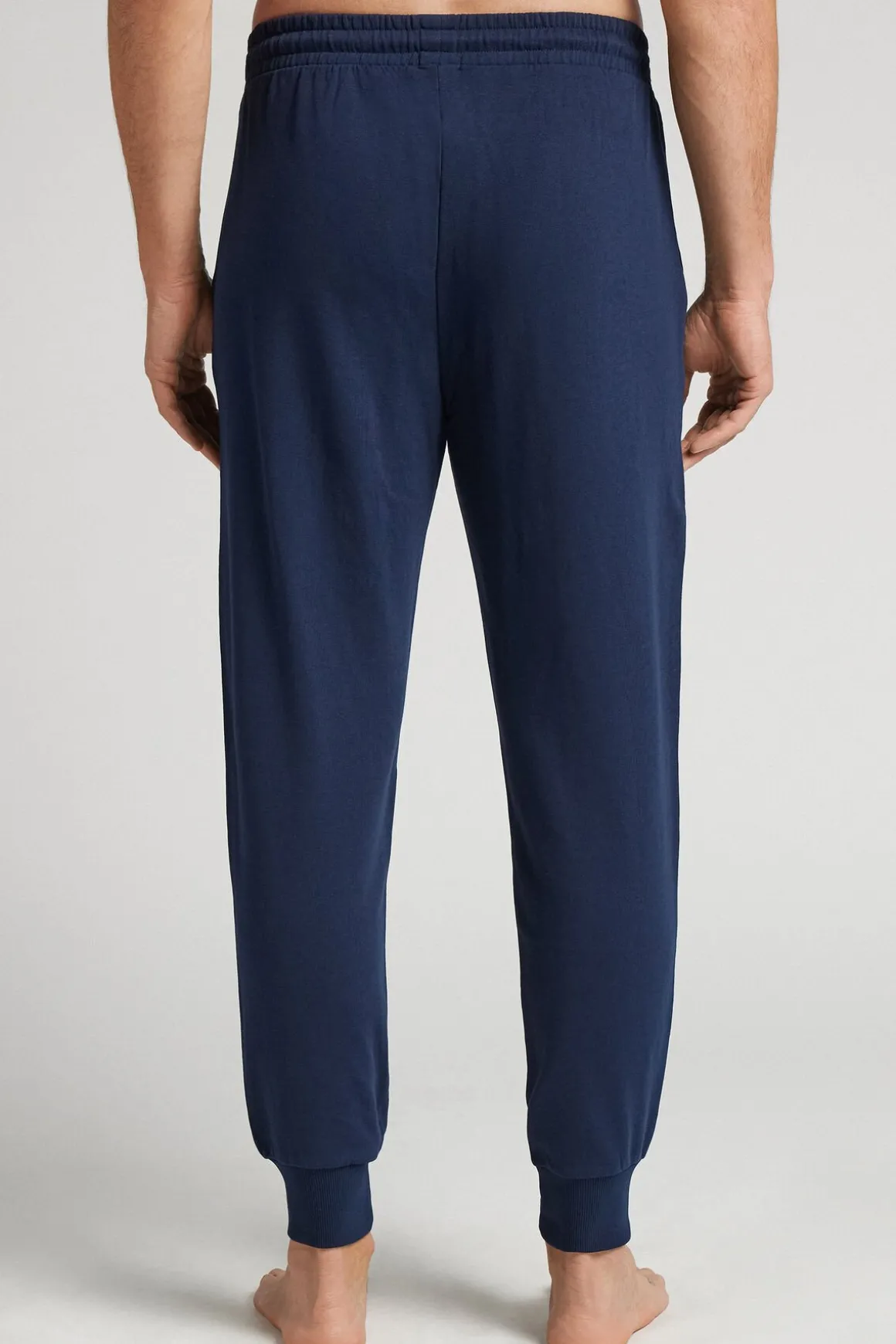 Pantalones Largos de Felpa de Algodón