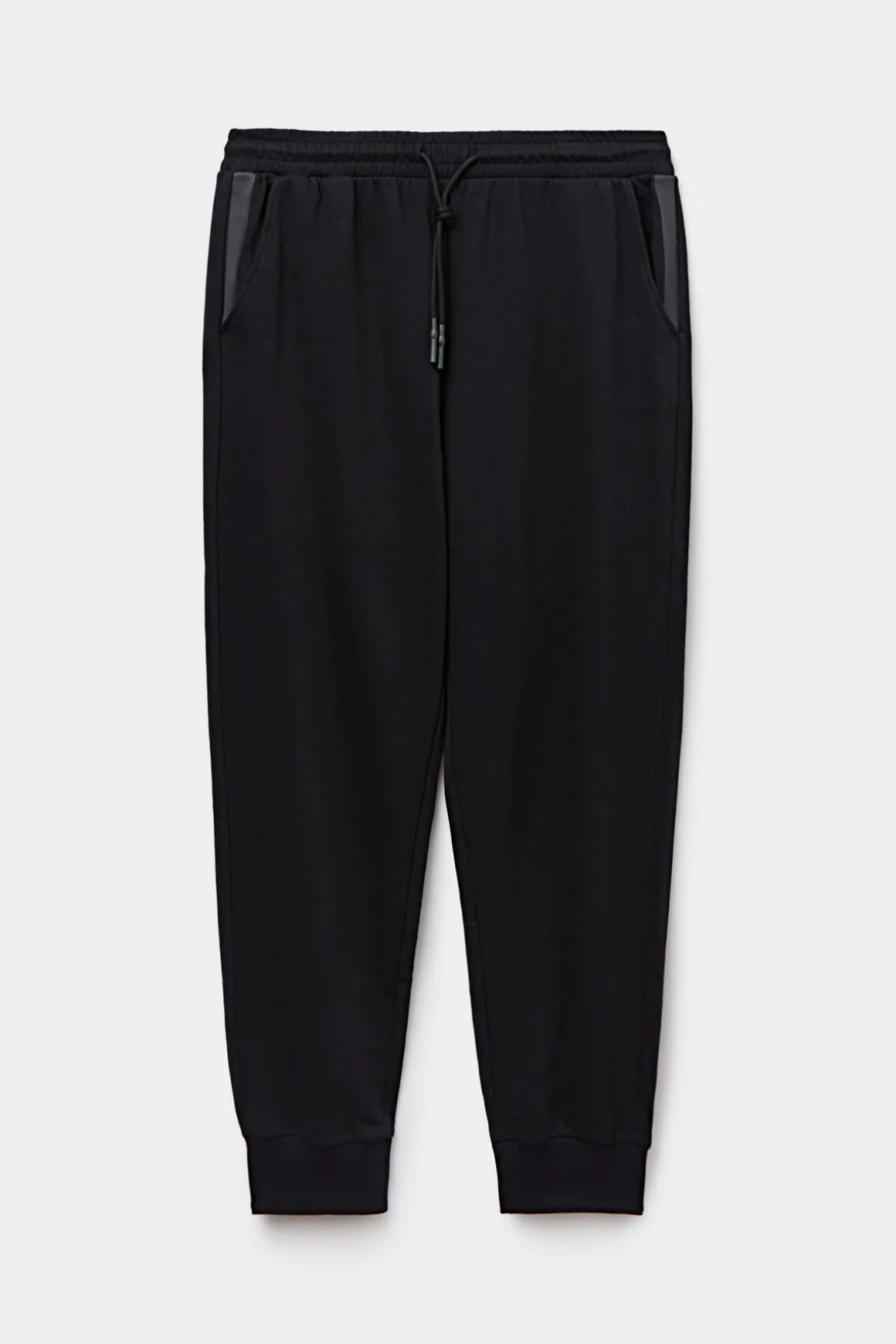 Pantalones Largos de Felpa de Algodón