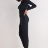 Pantalones Largos de Modal con Bajo Elástico