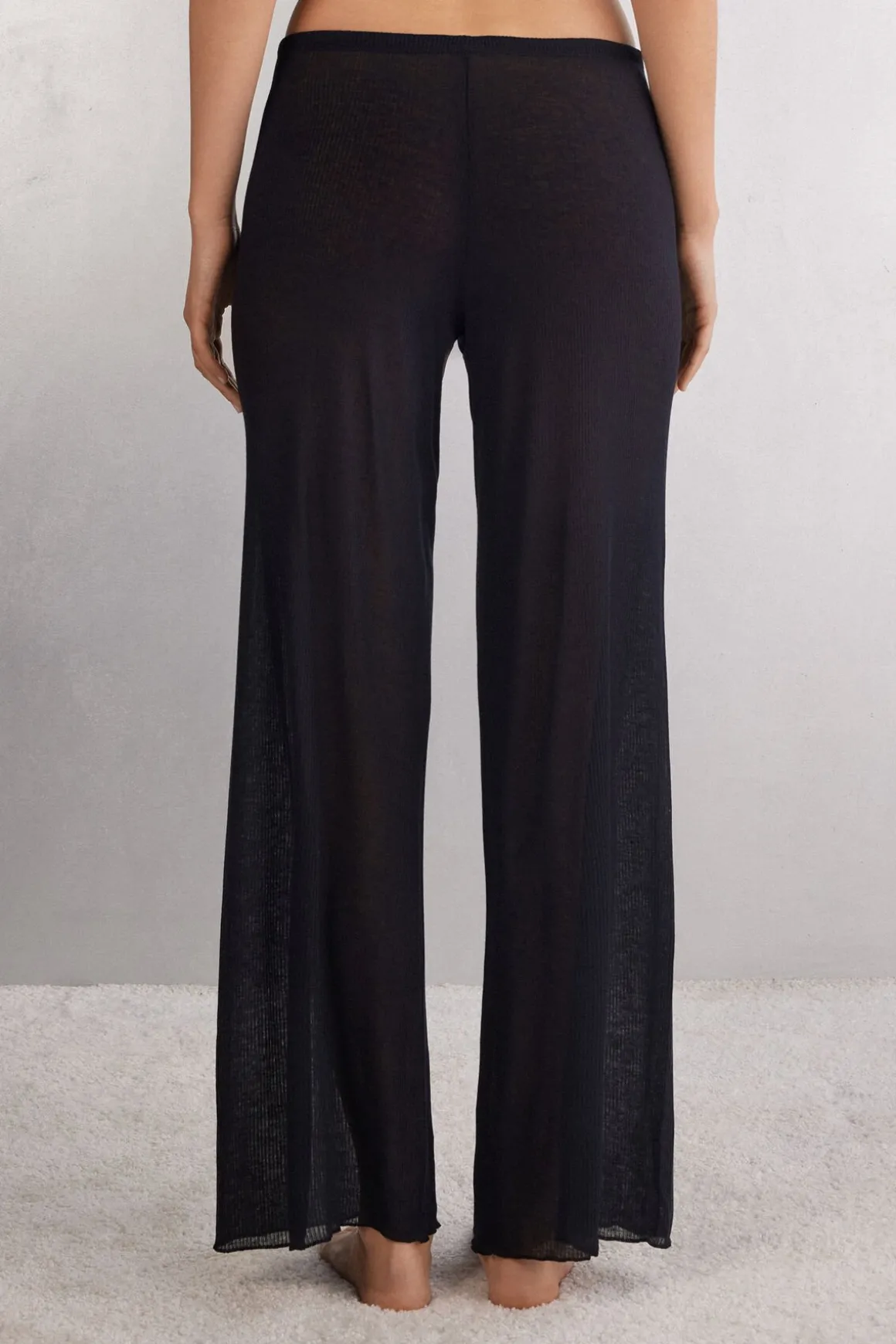Pantalones Largos Palazzo de Ultranatural con Cashmere