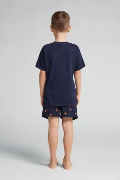 Pijama Corto de Algodón DC Comics Superman para Niños