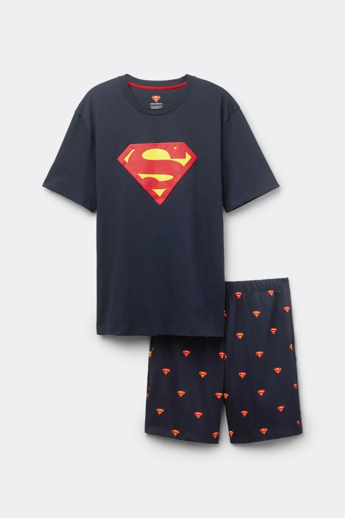 Pijama Corto de Algodón DC Comics Superman
