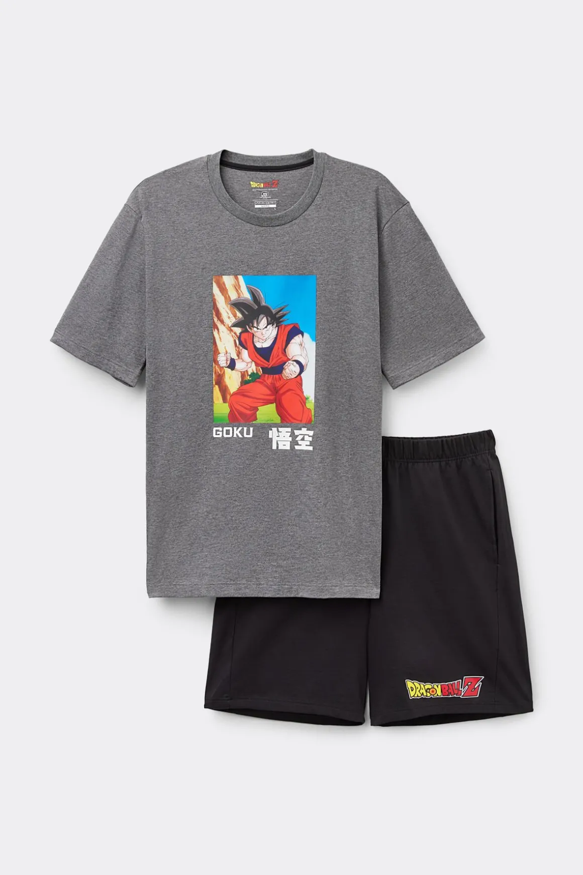 Pijama Corto de Algodón Dragon Ball Z