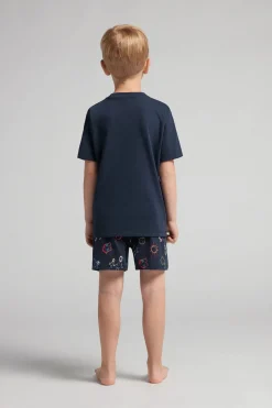 Pijama Corto Niño de Algodón Super Dad